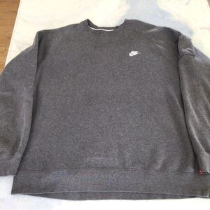 Men’s Nike Crewneck sweatshirt.  Size 3XLT.  Dark Gray.